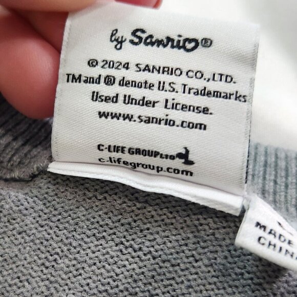 Hello Kitty Aeropostle Striped Oversized Crew Sweater Large. Lot E - Picture 5 of 8